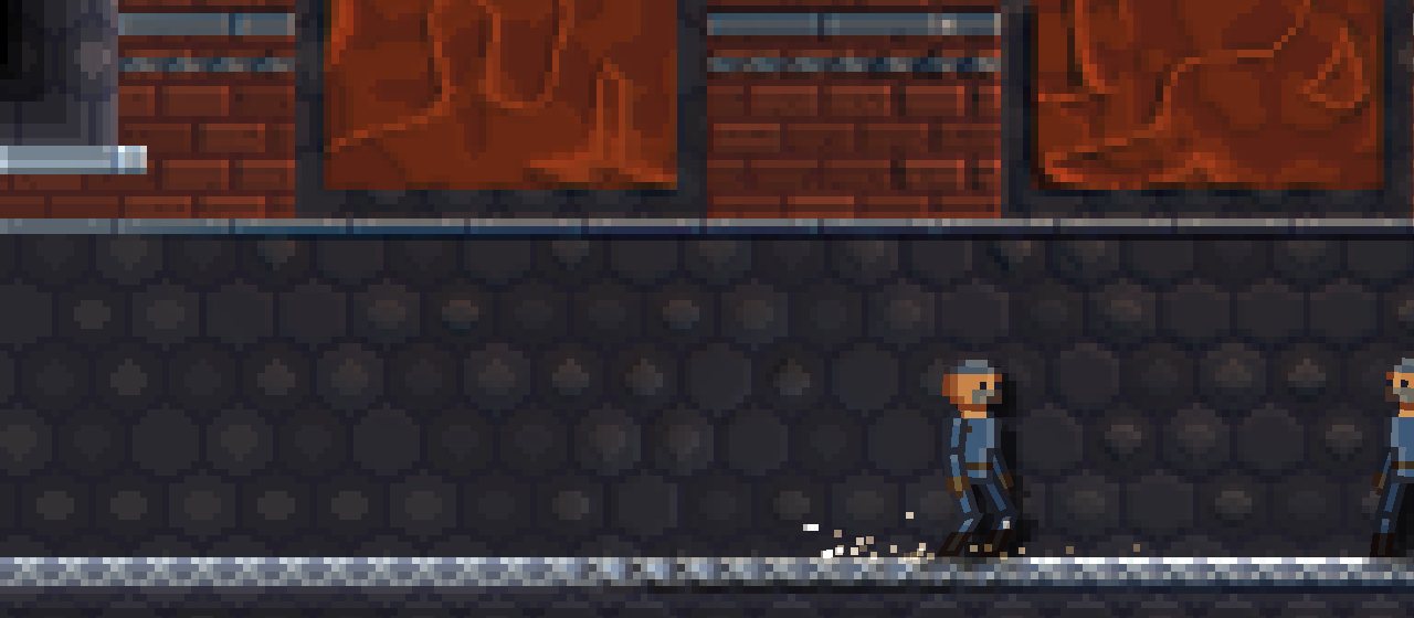 Workers on a factory floor below two glowing furnace windows.